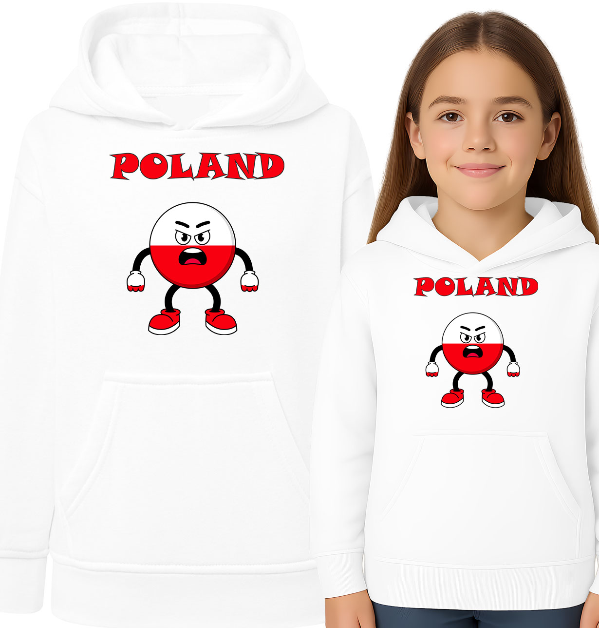 'Poland z zabawna piłką'