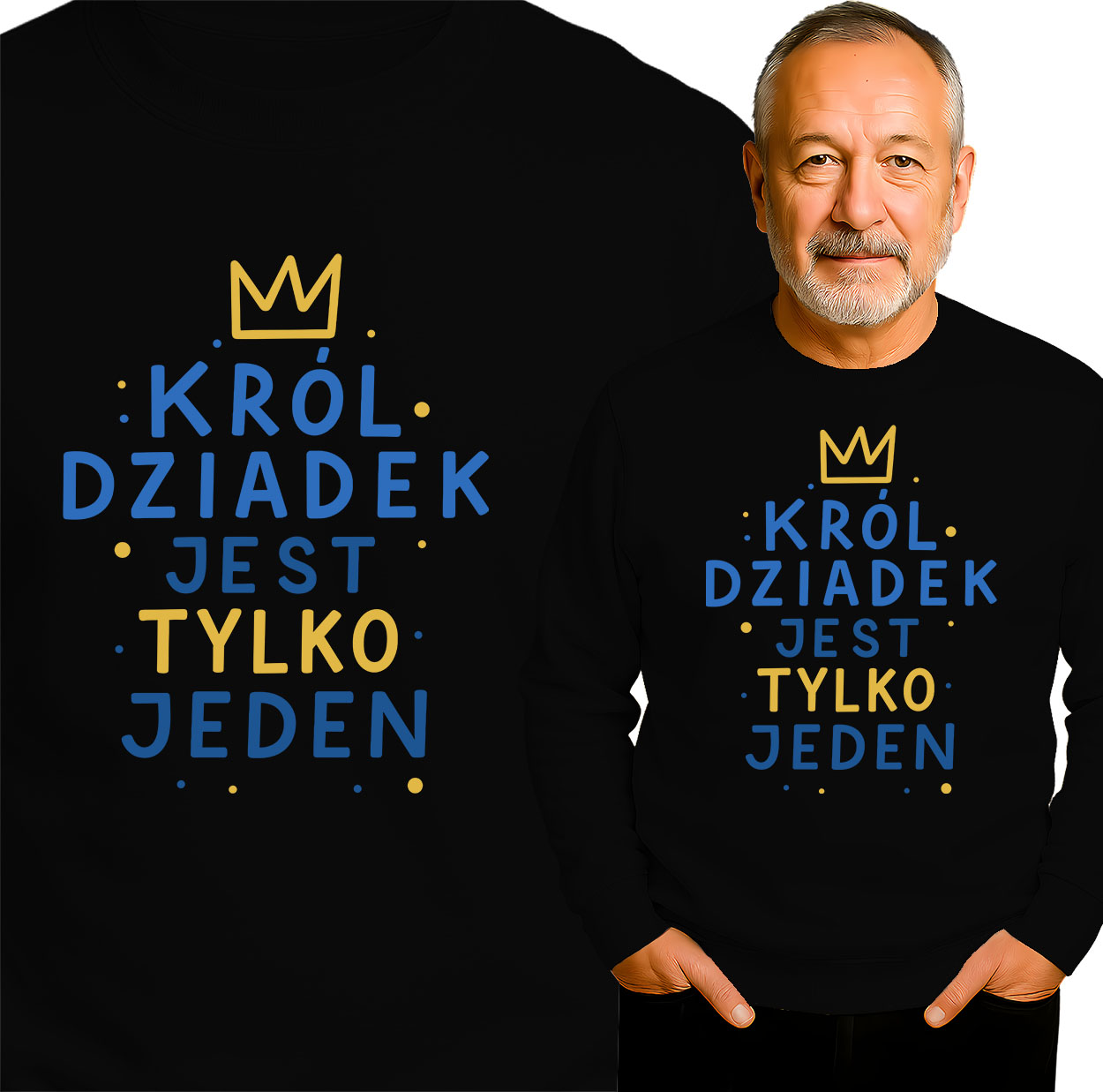 'KROL DZIADEK JEST TYLKO JEDEN'