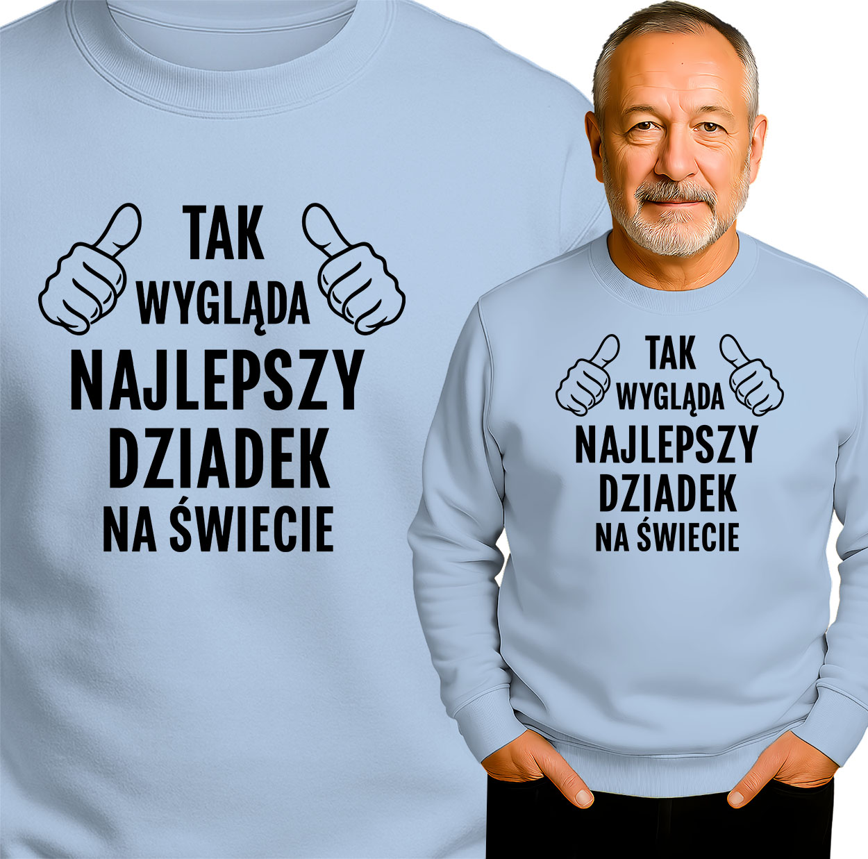'TAK WYGLĄDA NAJLEPSZY DZIADEK NA ŚWIECIE'