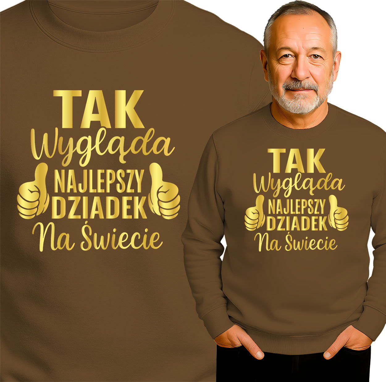 'TAK WYGLĄDA NAJLEPSZY DZIADEK NA ŚWIECIE'