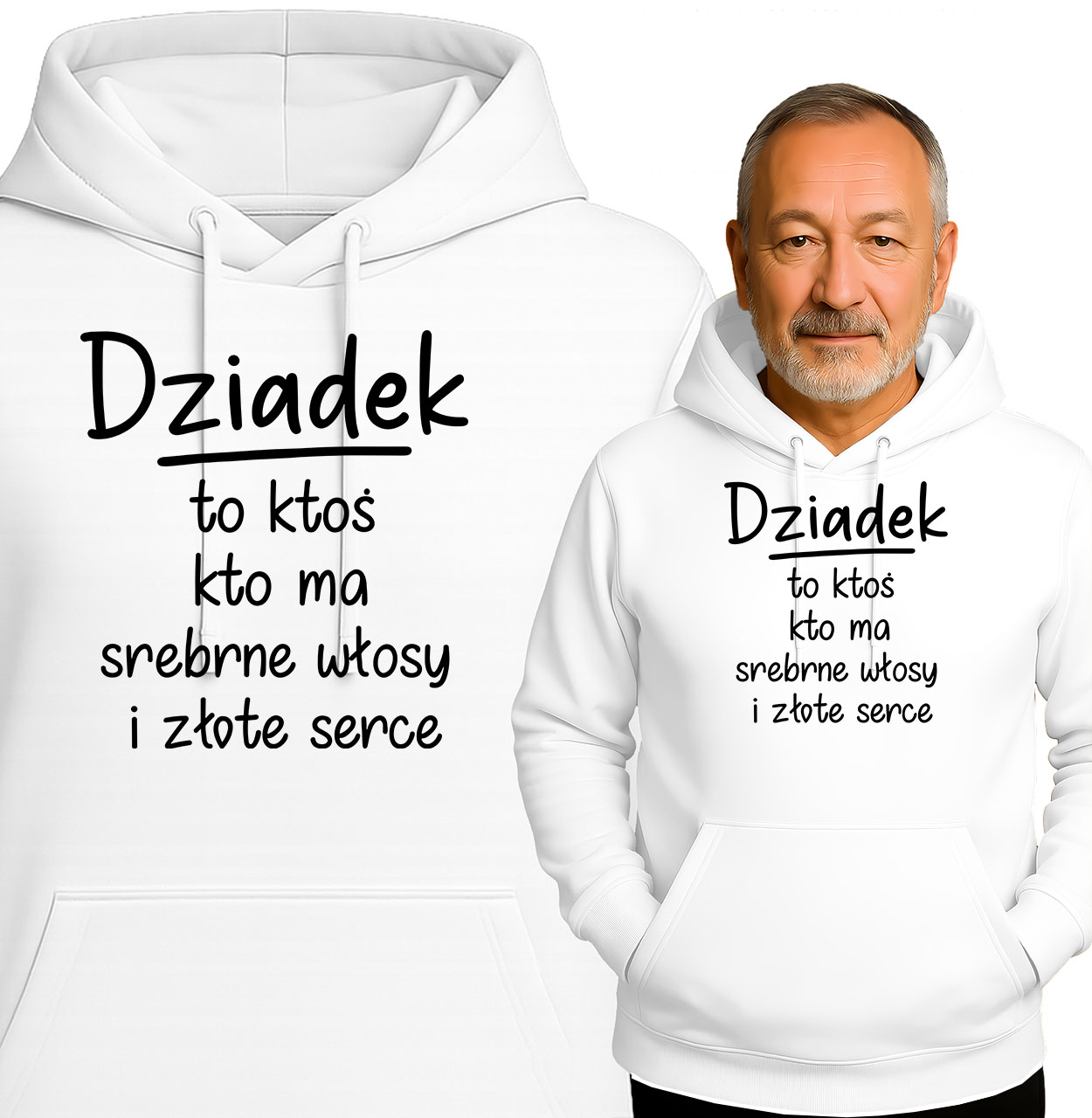 'Dziadek to ktoś kto ma srebrne włosy i złote serce'