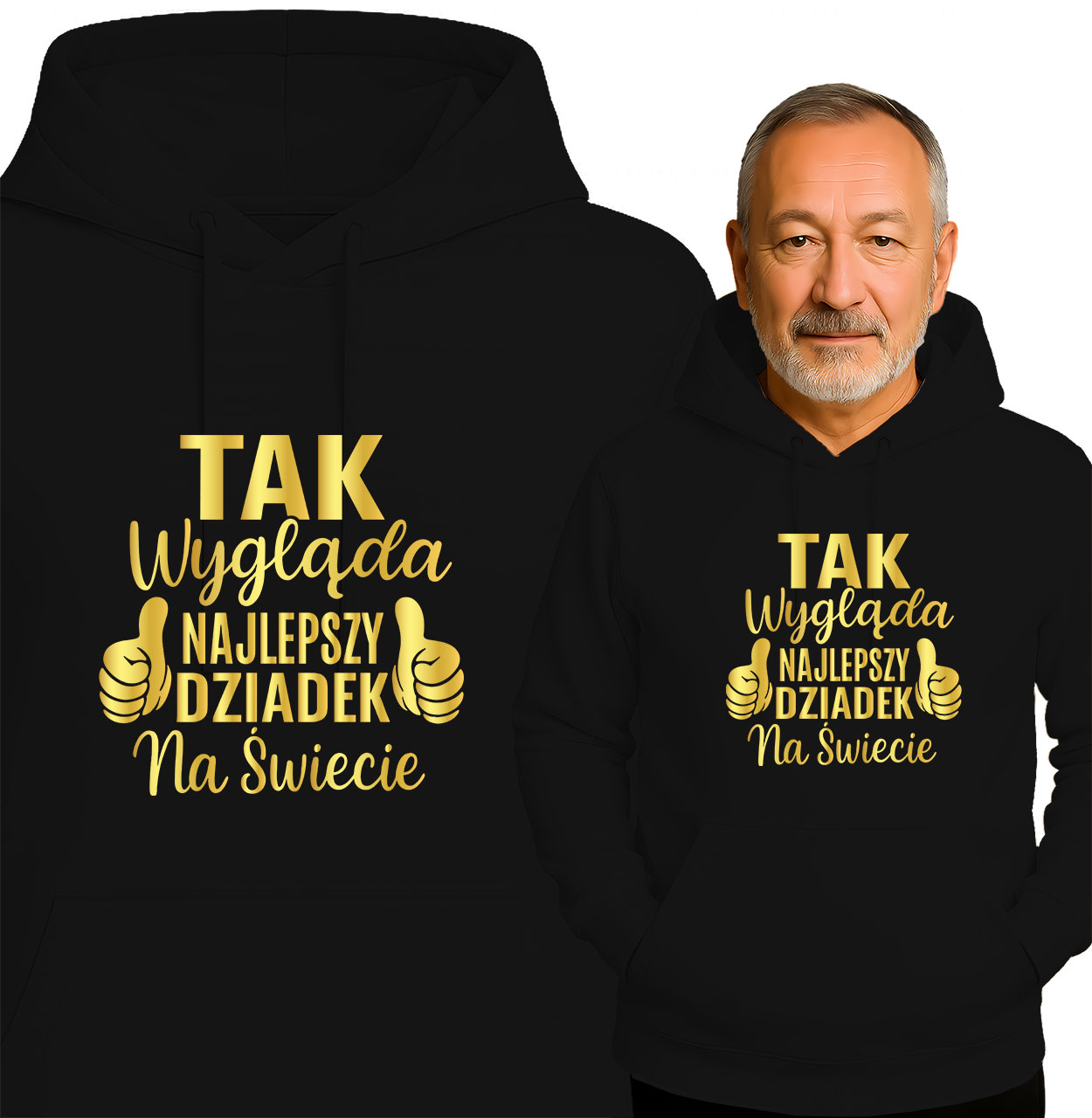 'TAK WYGLĄDA NAJLEPSZY DZIADEK NA ŚWIECIE'
