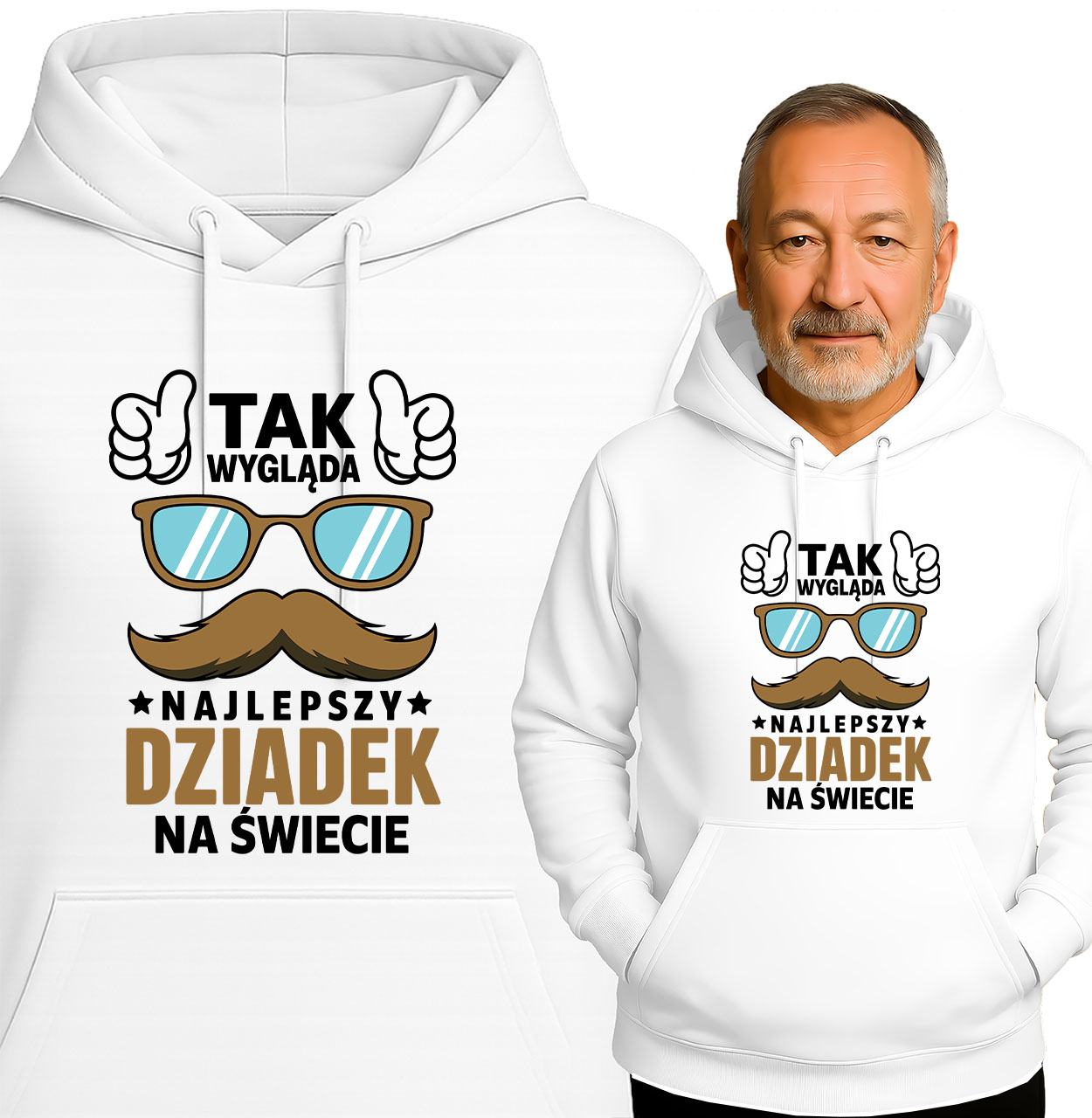 'TAK WYGLĄDA NAJLEPSZY DZIADEK NA ŚWIECIE'