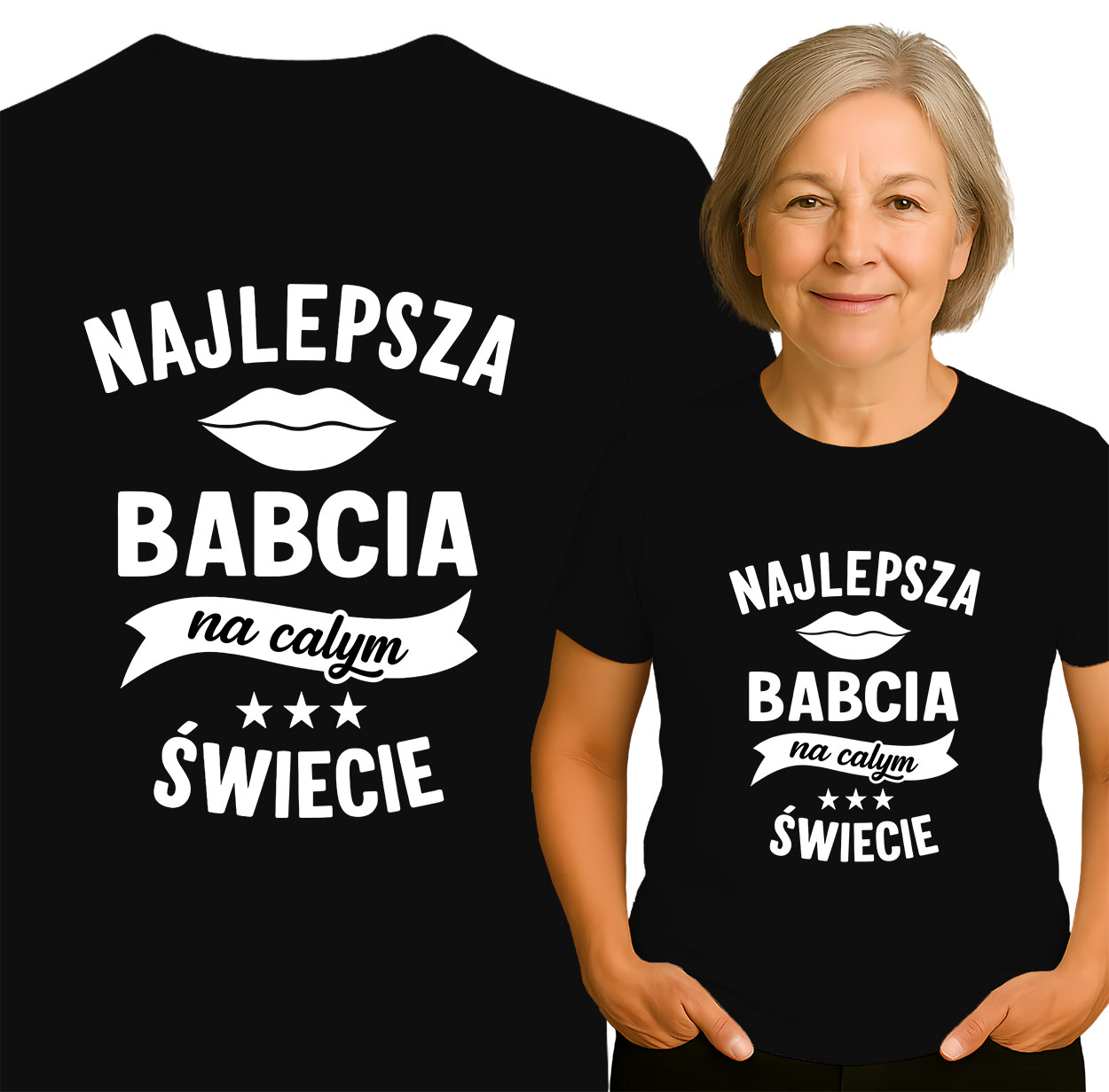 'NAJLEPSZA BABCIA na calym ŚWIECIE'