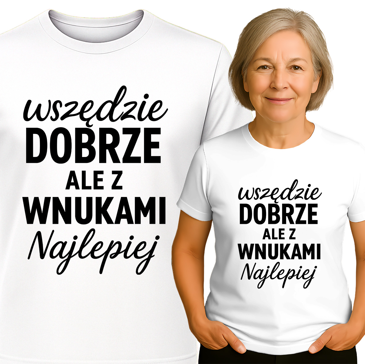 'wszędzie DOBRZE ALE Z WNUKAMI Najlepiej'
