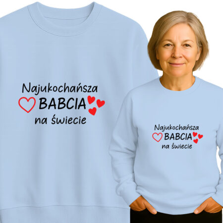 'Najukochańsza BABCIA na świecie'