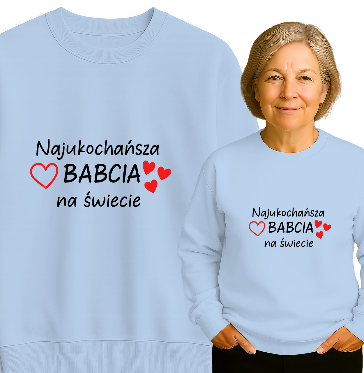 'Najukochańsza BABCIA na świecie'