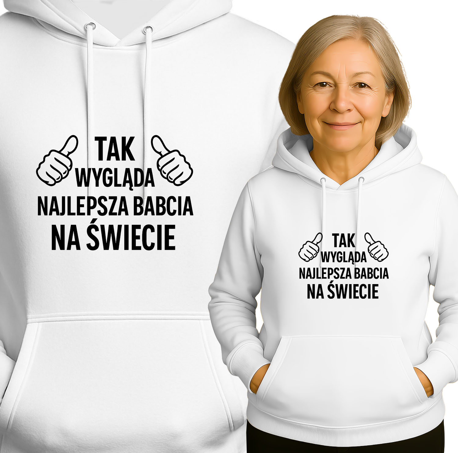 'TAK WYGLĄDA NAJLEPSZA BABCIA NA ŚWIECIE'