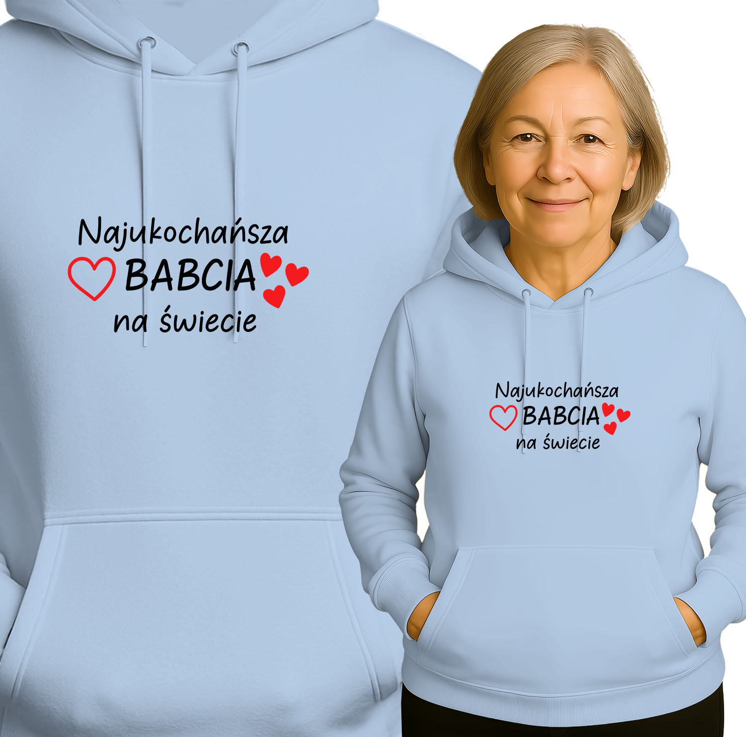 'Najukochańsza BABCIA na świecie'