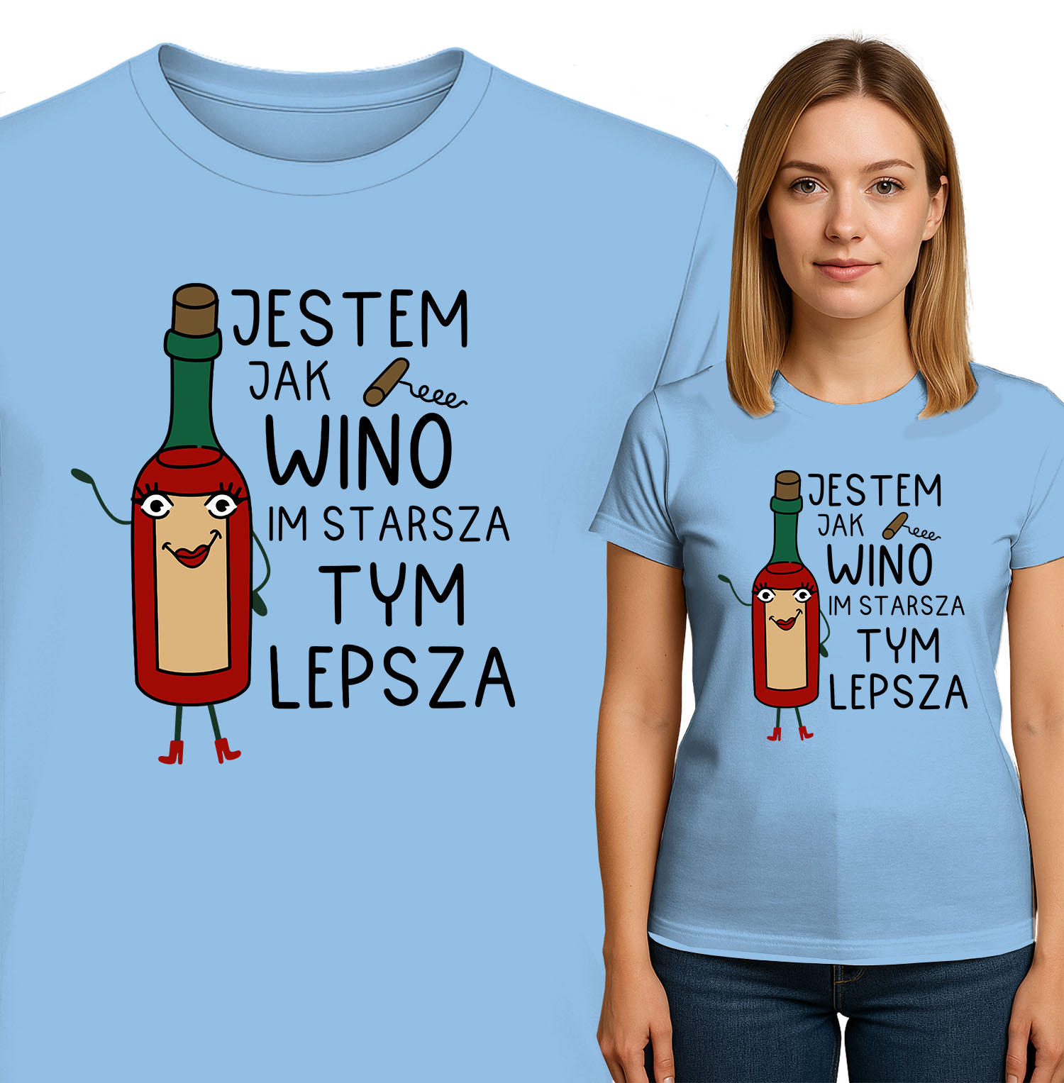 'JESTEM JAK WINO IM STARSZA TYM LEPSZA'