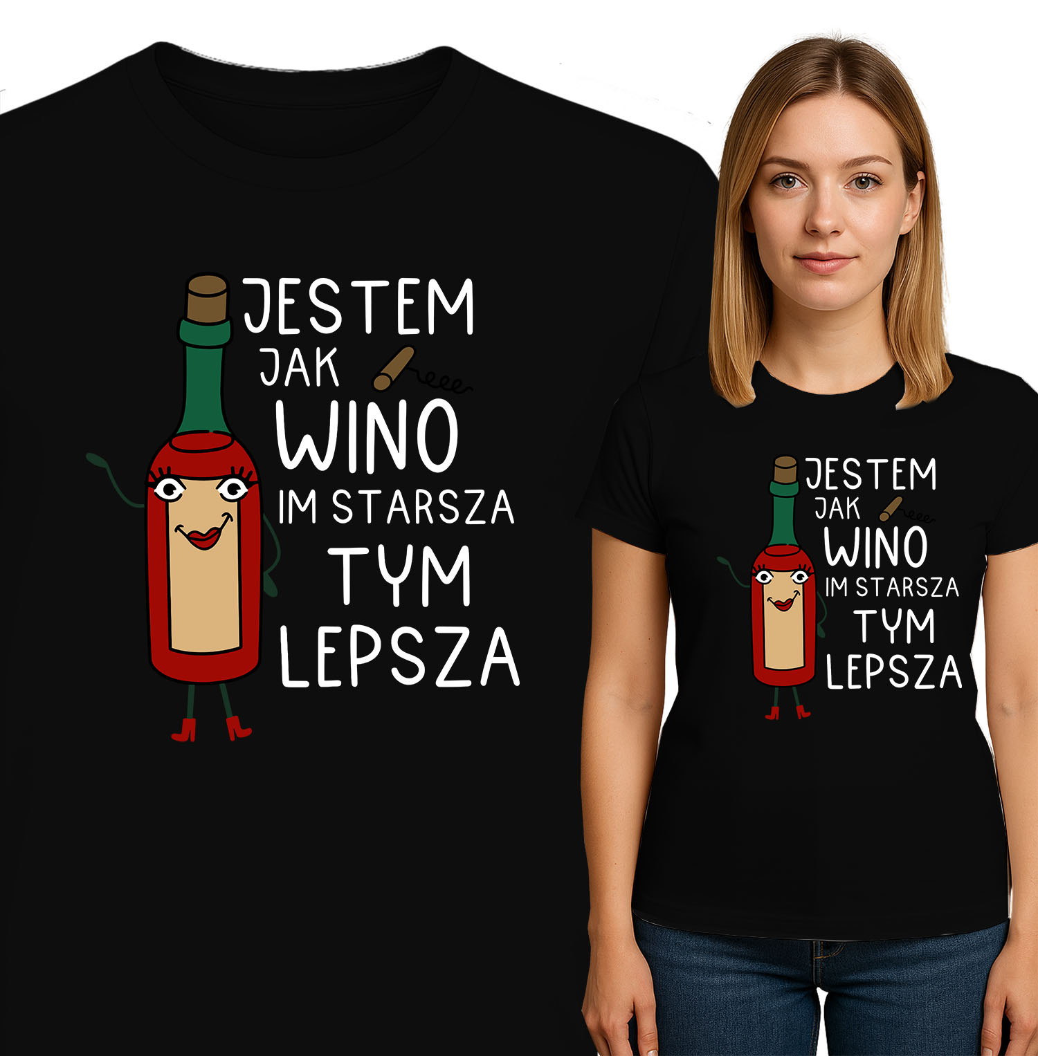 'JESTEM JAK WINO IM STARSZA TYM LEPSZA'