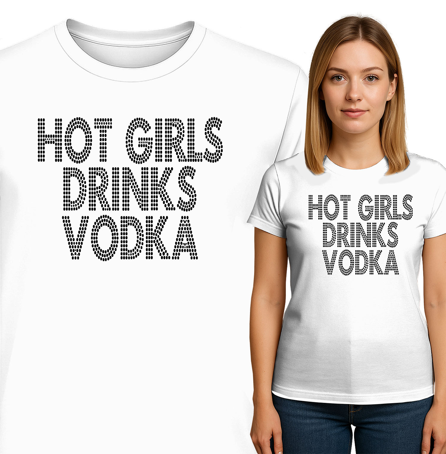 'HOT GIRLS DRINKS VOSKA'