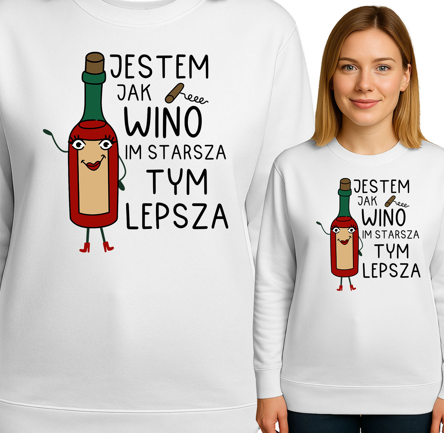 'JESTEM JAK WINO IM STARSZA TYM LEPSZA'