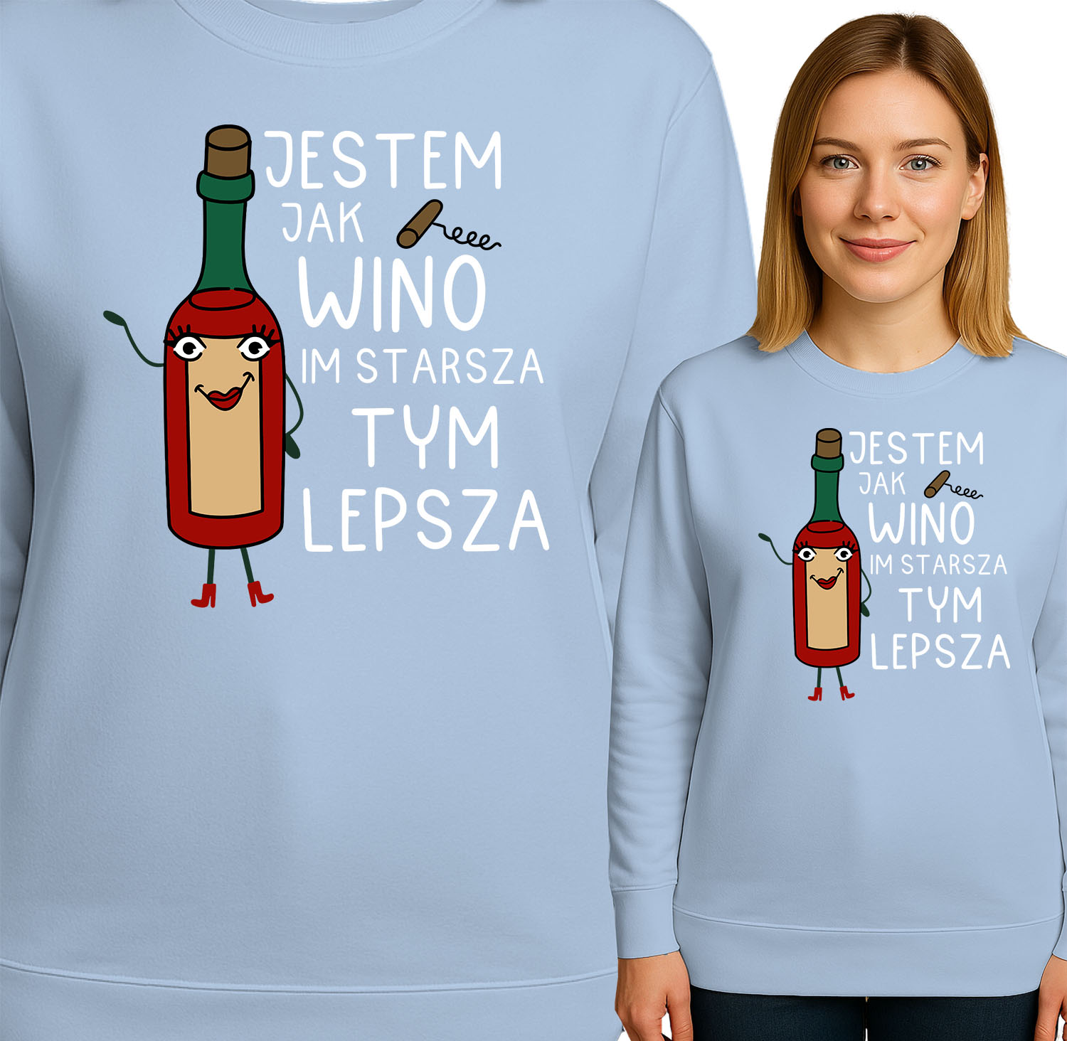 'JESTEM JAK WINO IM STARSZA TYM LEPSZA'