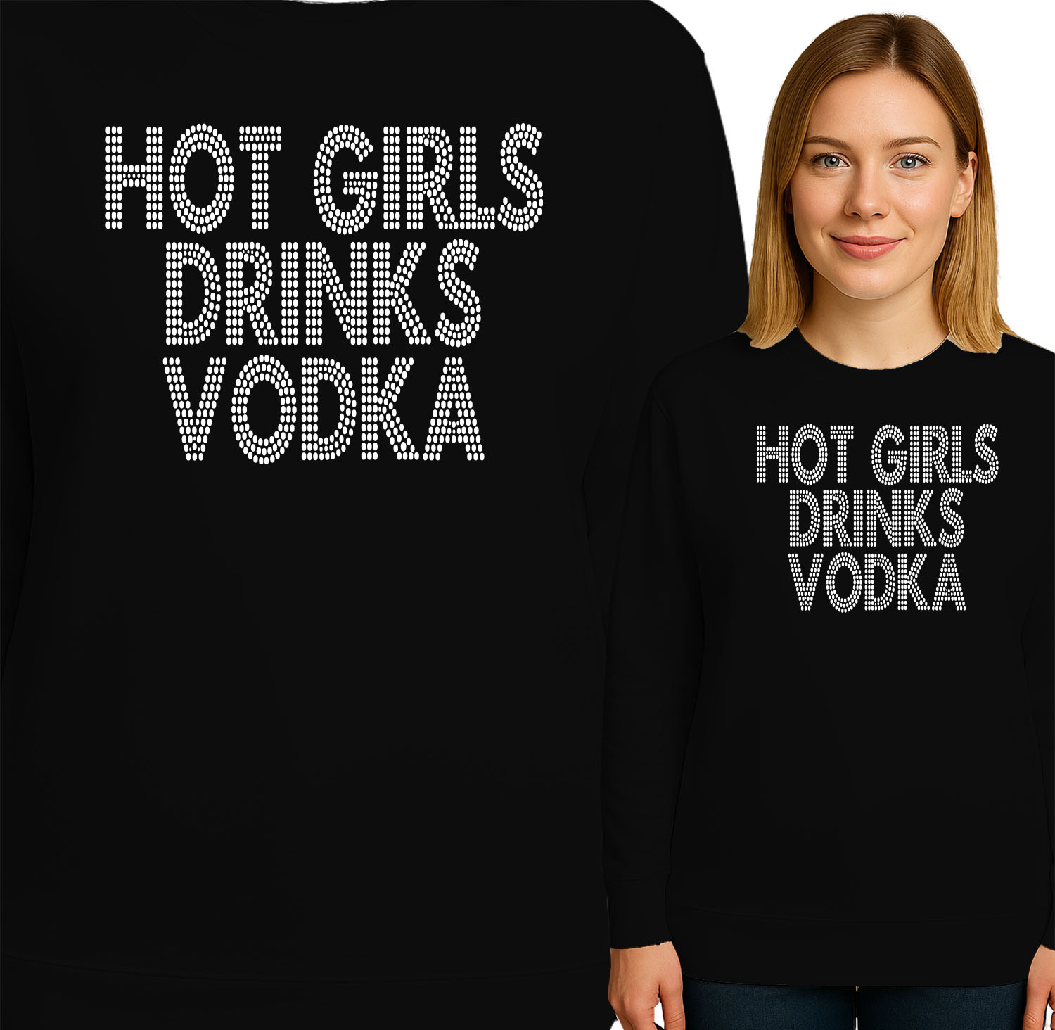 'HOT GIRLS DRINKS VOSKA'