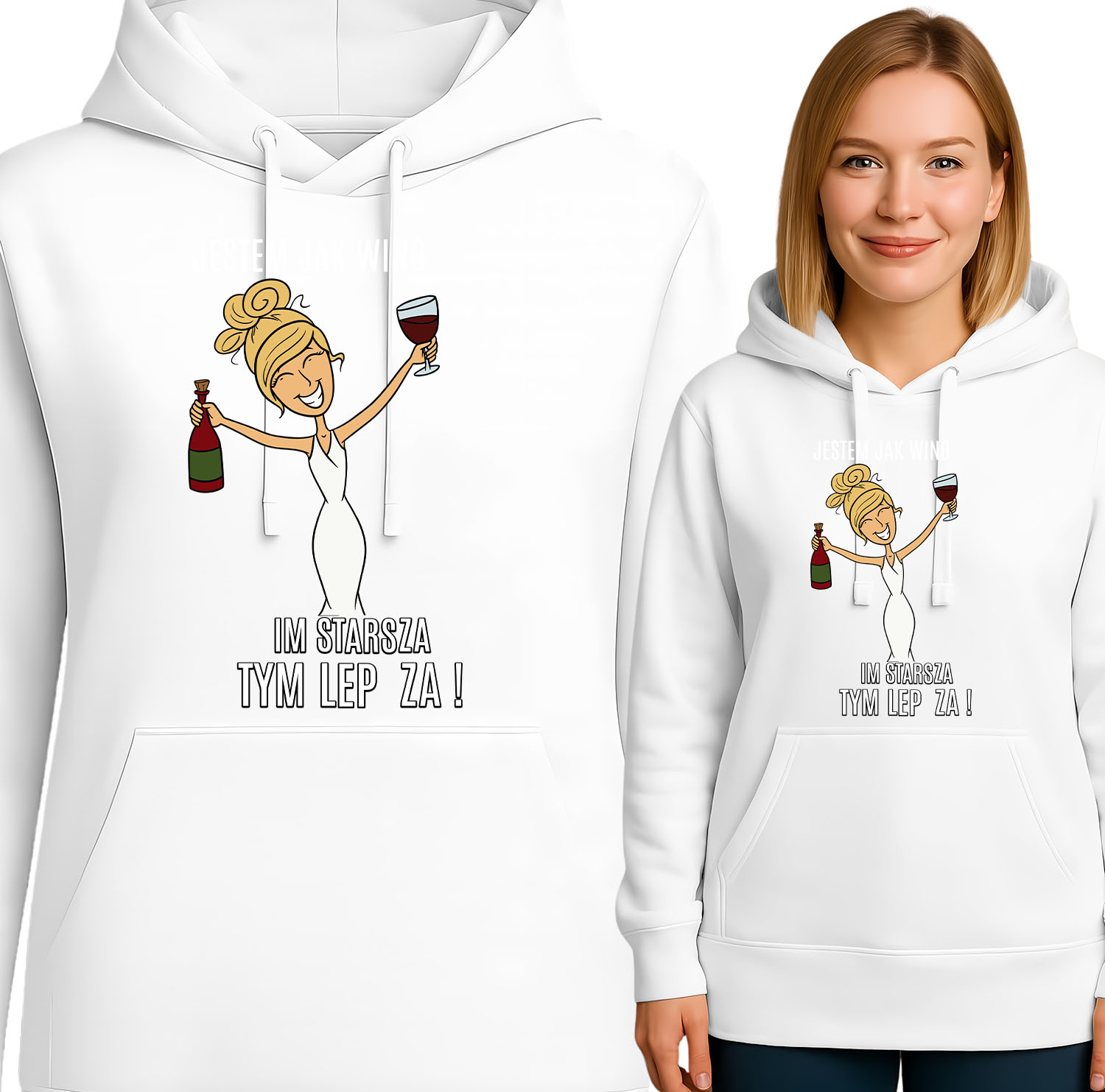 'JESTEM JAK WINO IM STARSZA TYM LEP ZA!'