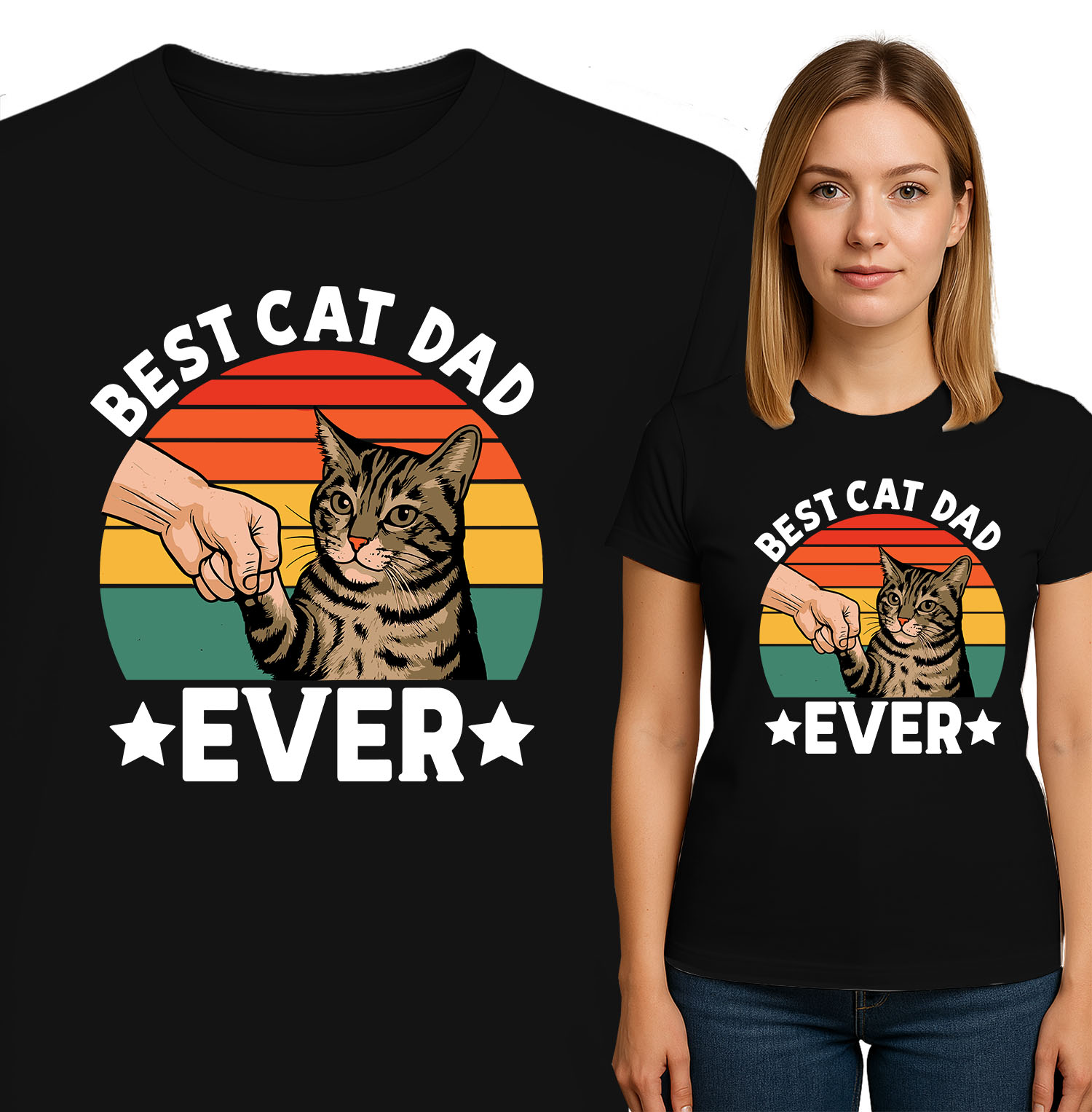 'BEST CAT DAD EVER'