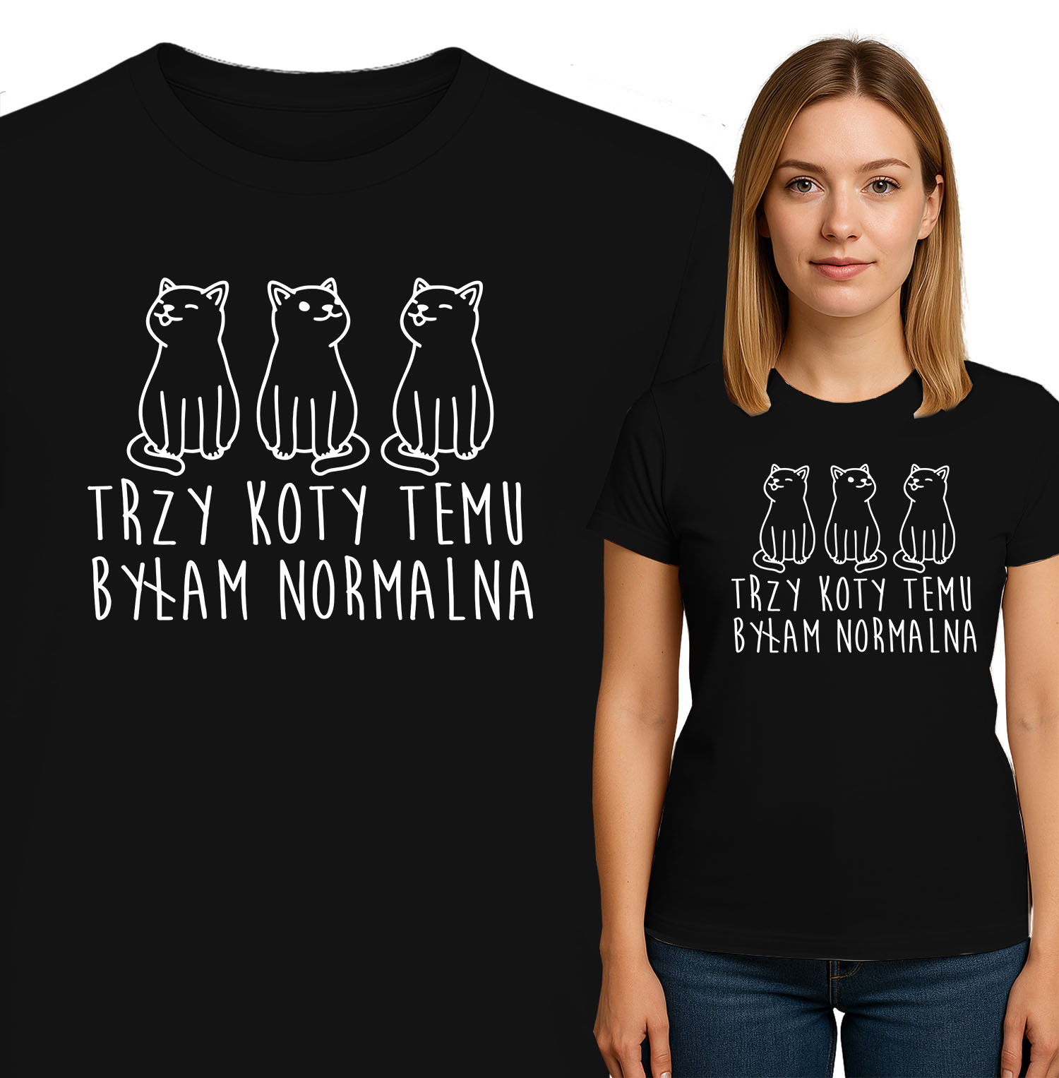 'TRZY KOTY TEMU BYŁAM NORMALNA'