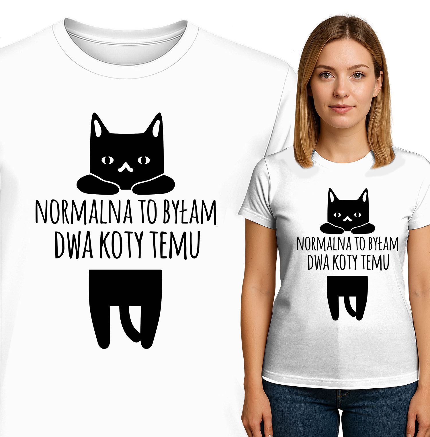 'NORMALNA TO BYŁAM DWA KOTY TEMU'