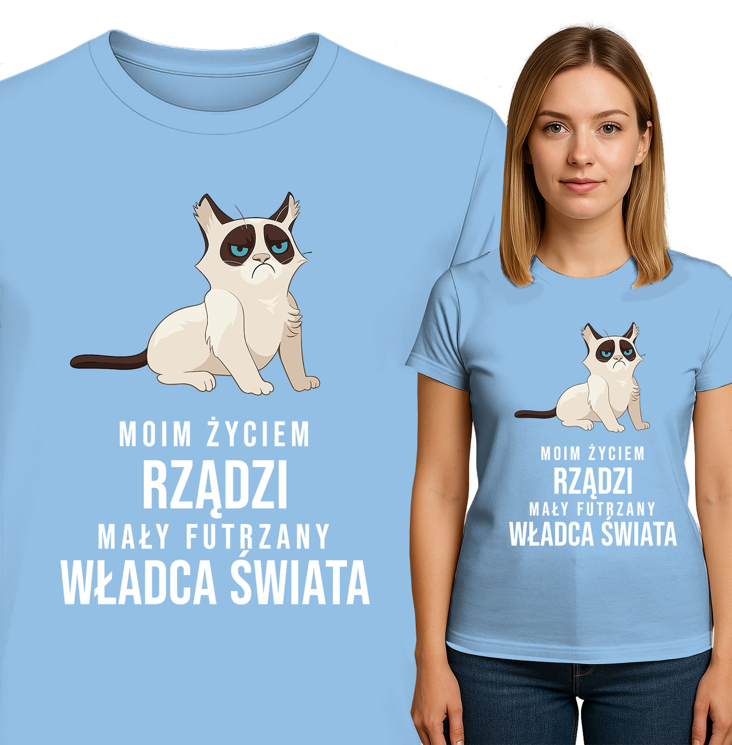 'MOIM ŻYCIEM RZĄDZI MAŁY FUTRZANY WŁADCA SWIATA'