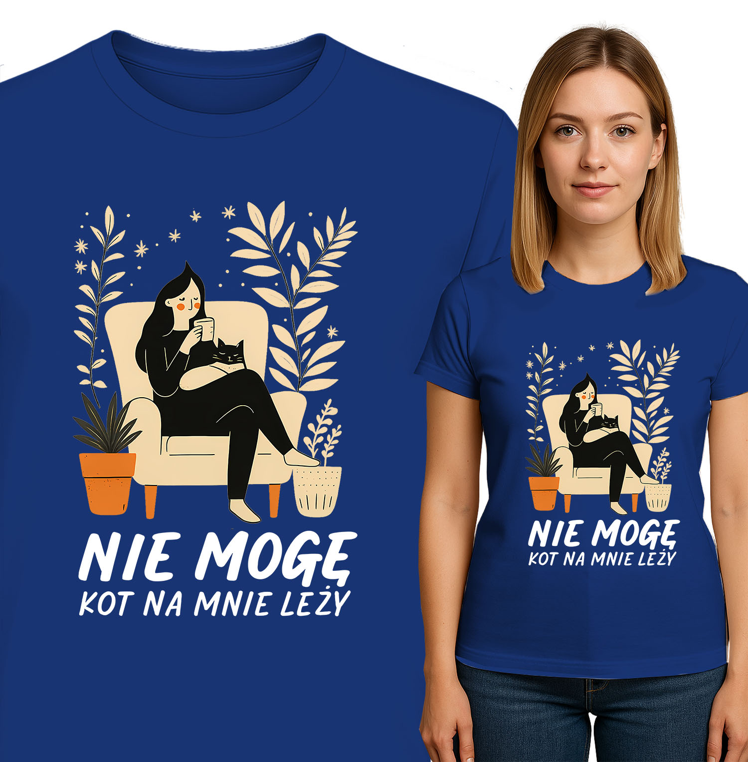 'NIE MOGE KOT NA MNIE LEZY'