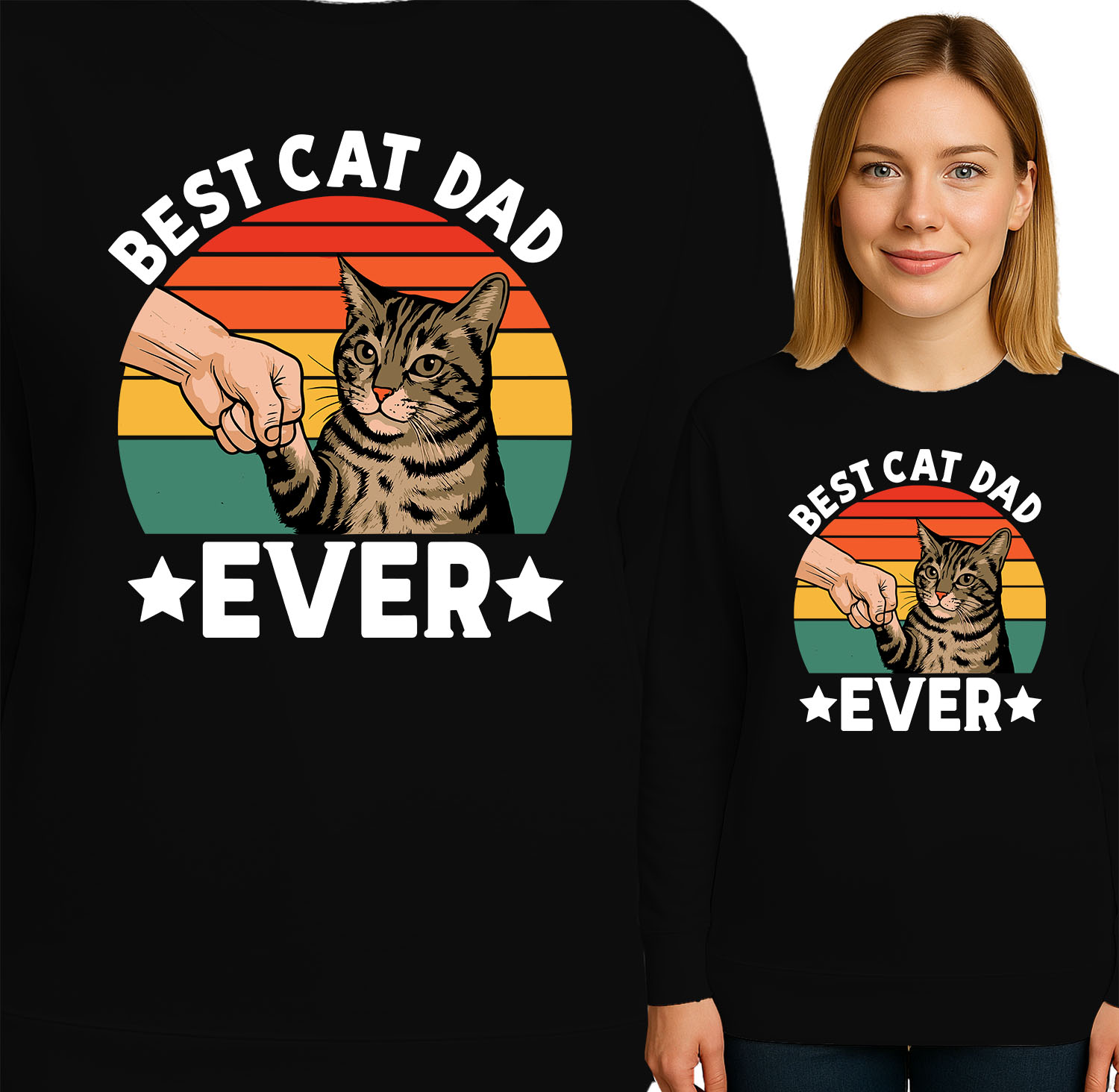 'BEST CAT DAD EVER'