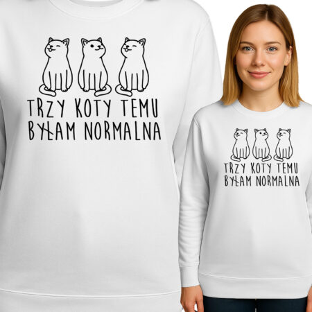 TRZY KOTY TEMU BYŁAM NORMALNA'