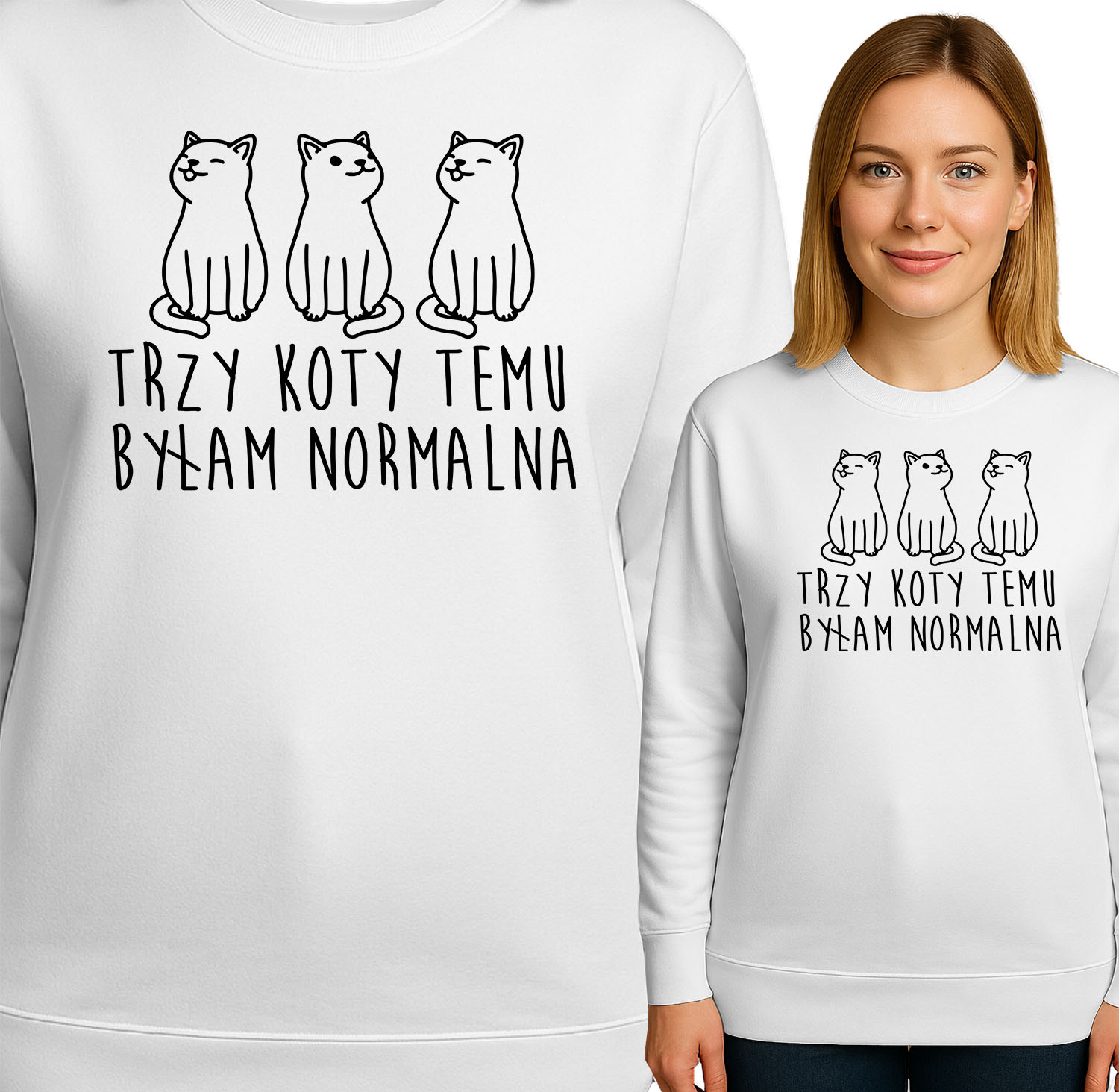 TRZY KOTY TEMU BYŁAM NORMALNA'