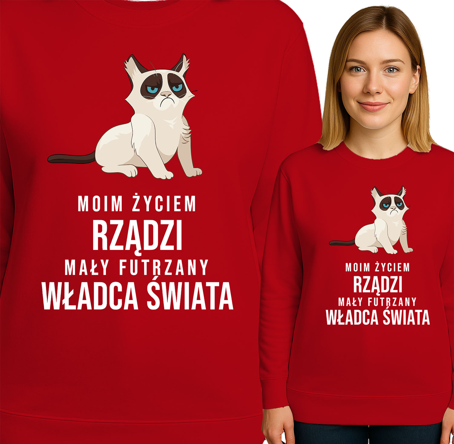 'MOIM ŻYCIEM RZĄDZI MAŁY FUTRZANY WŁADCA SWIATA'
