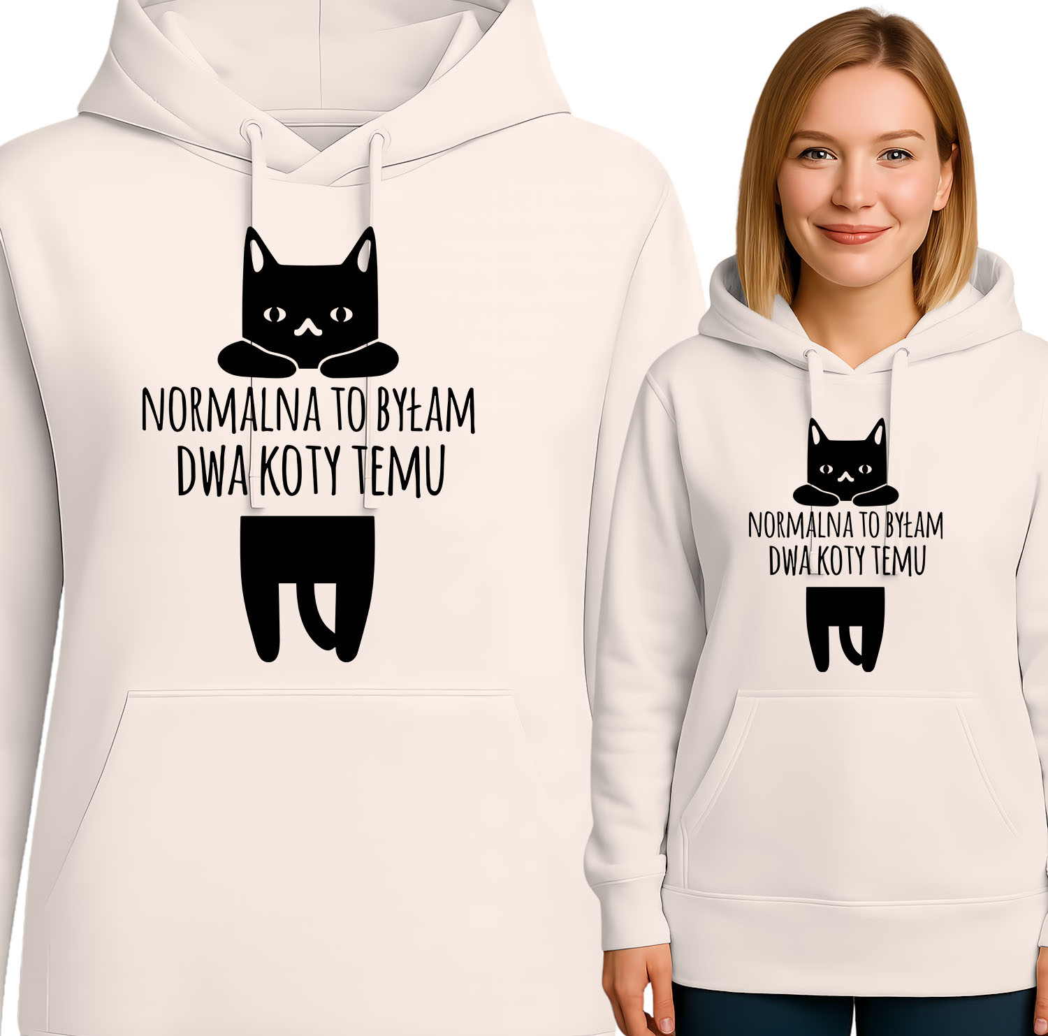 'NORMALNA TO BYŁAM DWA KOTY TEMU'