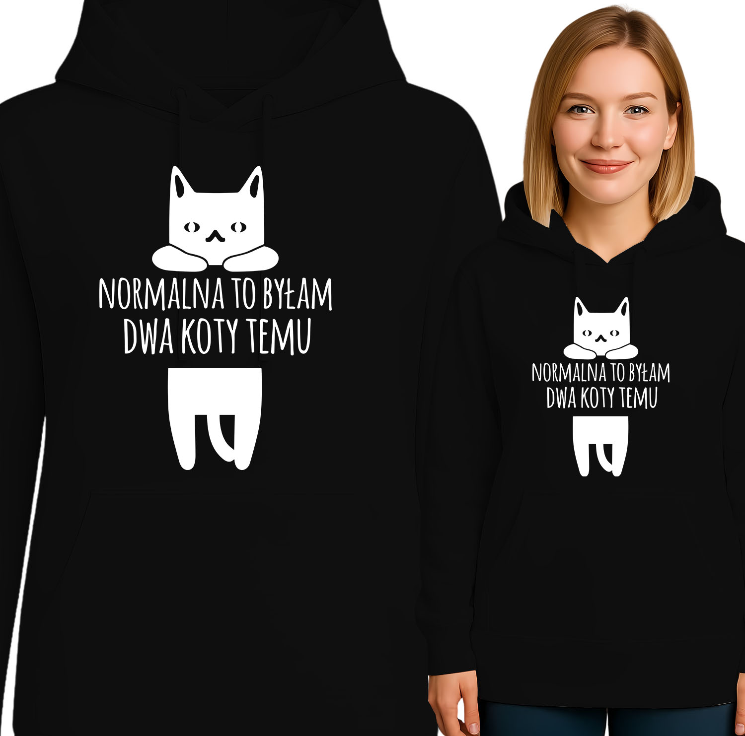 'NORMALNA TO BYŁAM DWA KOTY TEMU'