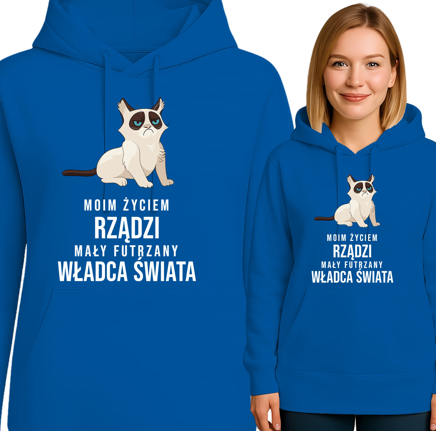 'MOIM ŻYCIEM RZĄDZI MAŁY FUTRZANY WŁADCA SWIATA'