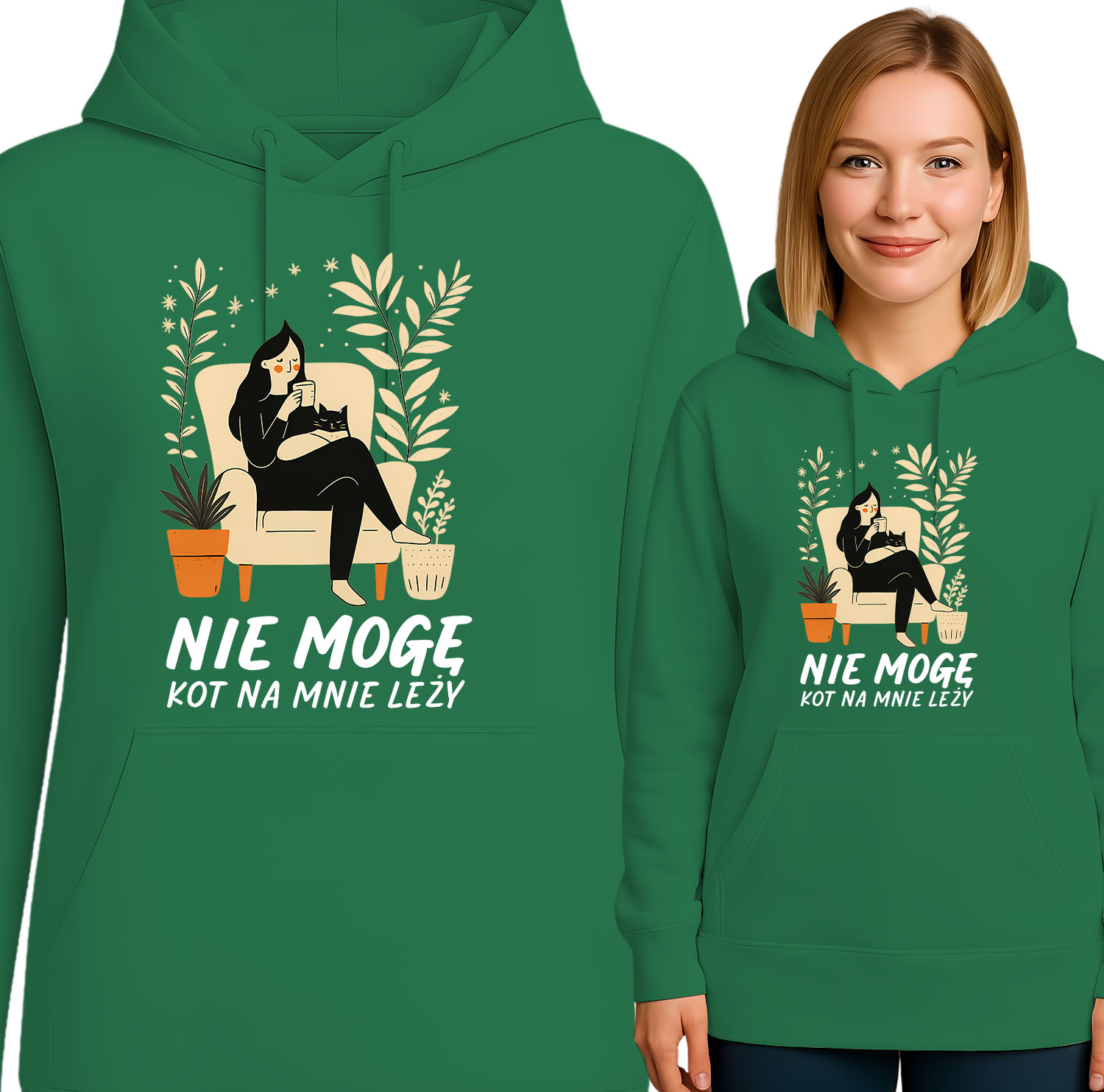 'NIE MOGE KOT NA MNIE LEZY'