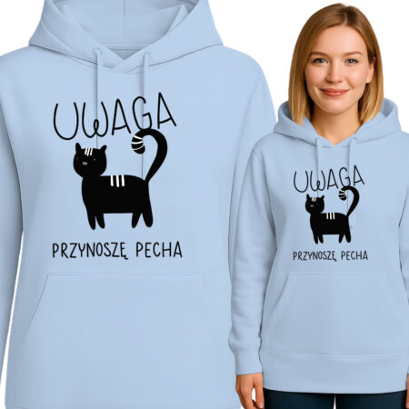 'UWAGA PRZYNOSZĘ PECHA'