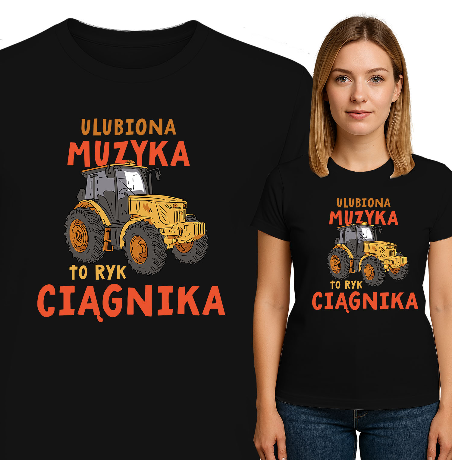 'ULUBIONA MUZYKA TO RYK CIĄGNIKA'