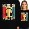 'MUSIC ON WORLD OFF'