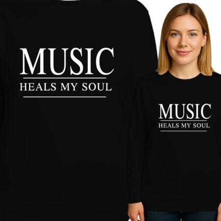 'MUSIC HEALS MY SOUL'