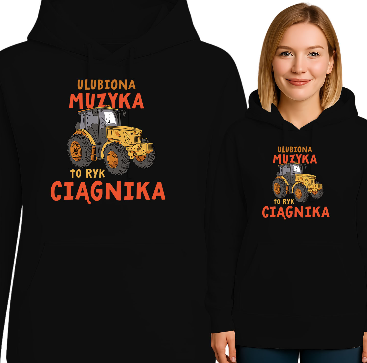 'ULUBIONA MUZYKA TO RYK CIĄGNIKA'