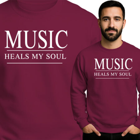 'MUSIC HEALS MY SOUL'