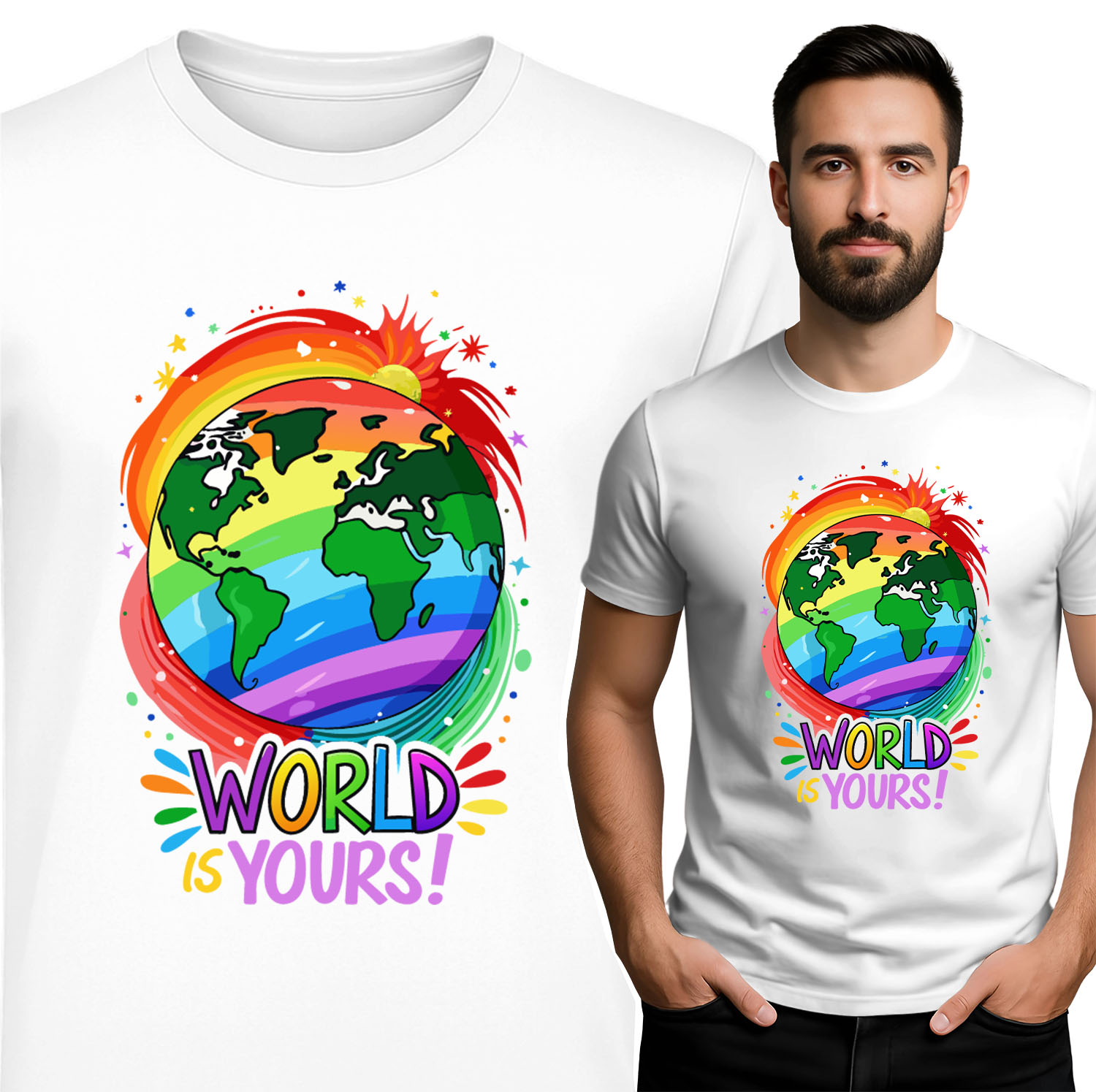 'WORLD IS YOURS'