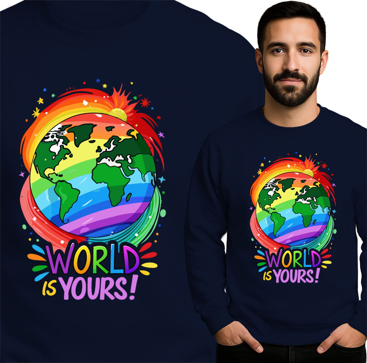'WORLD IS YOURS'