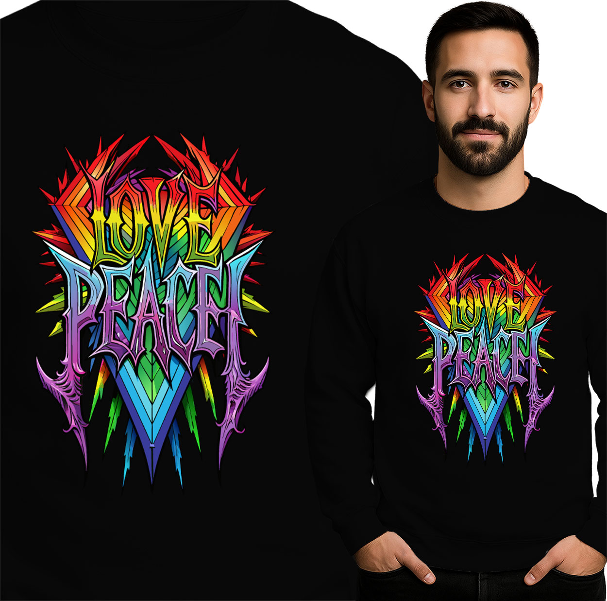 'LOVE PEACE'