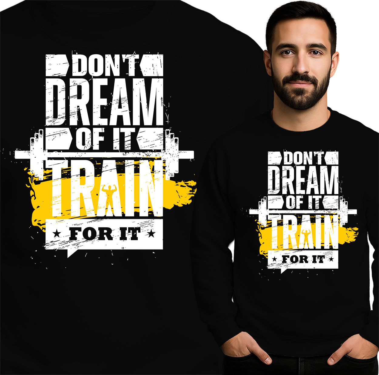 'Don't dream of it Train for it'