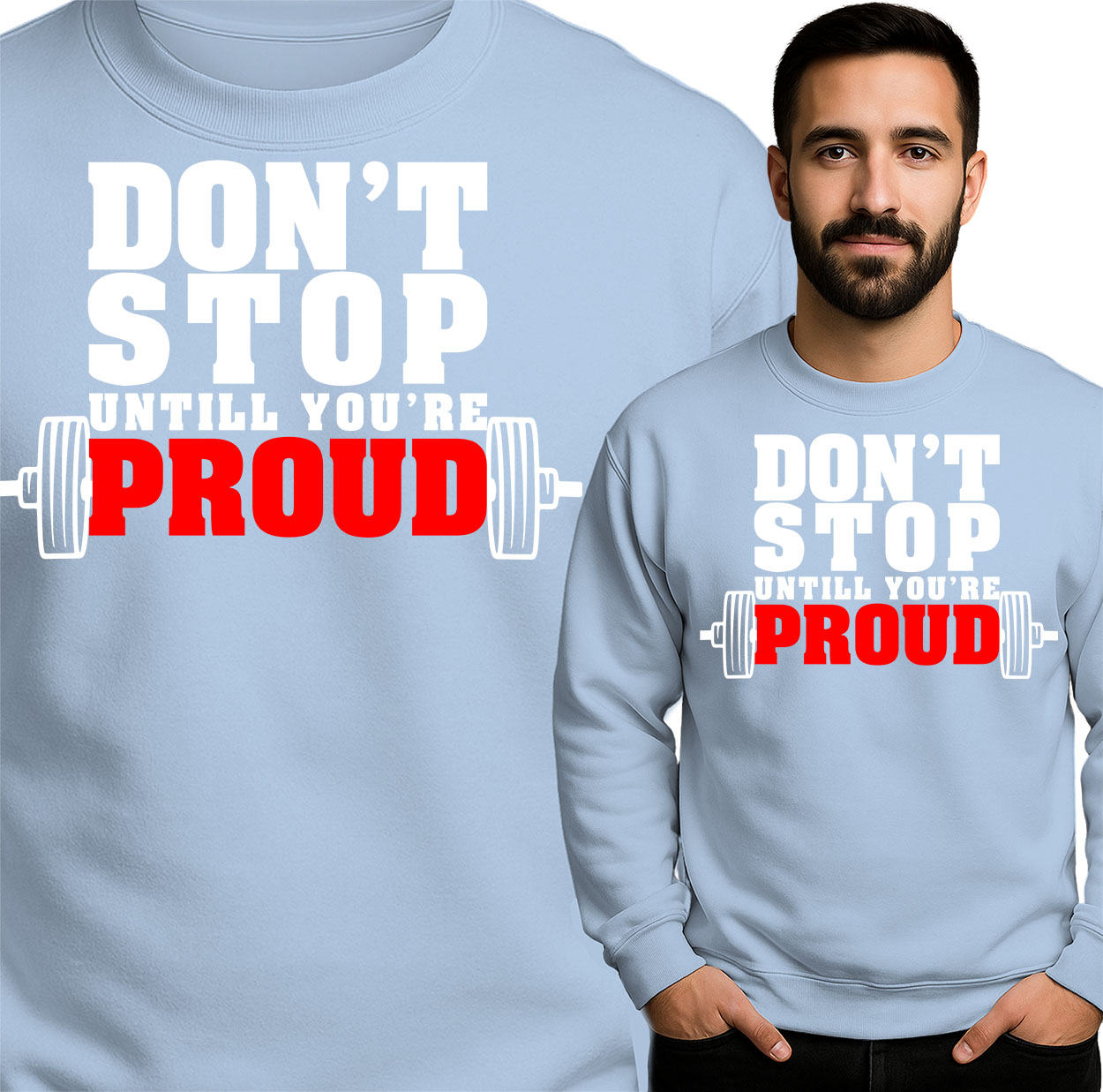 'Don't STOP untill you'are Proud'