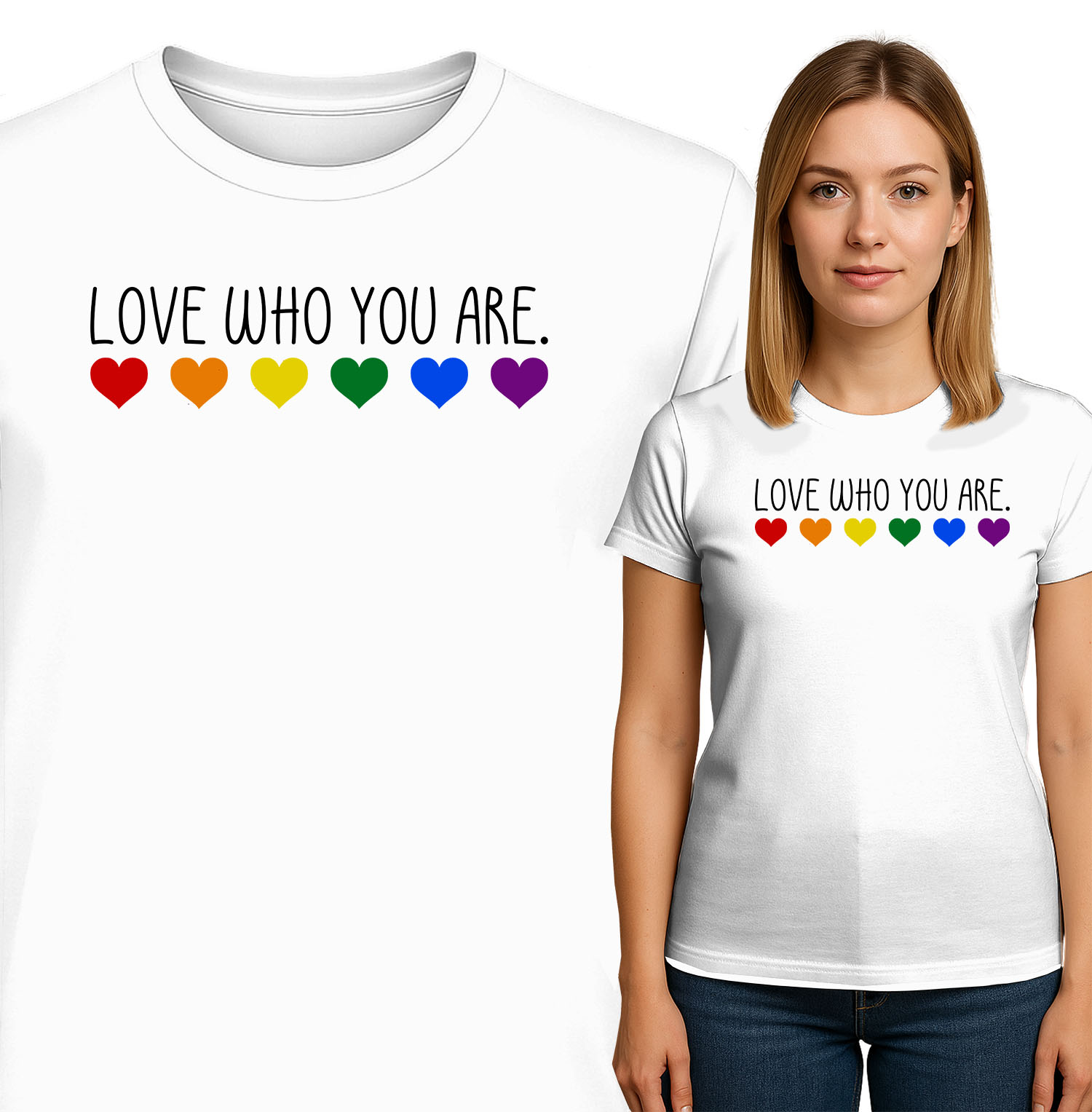 'LOVE WHO YOU ARE'