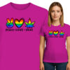 'PEACE LOVE. PRIDE'