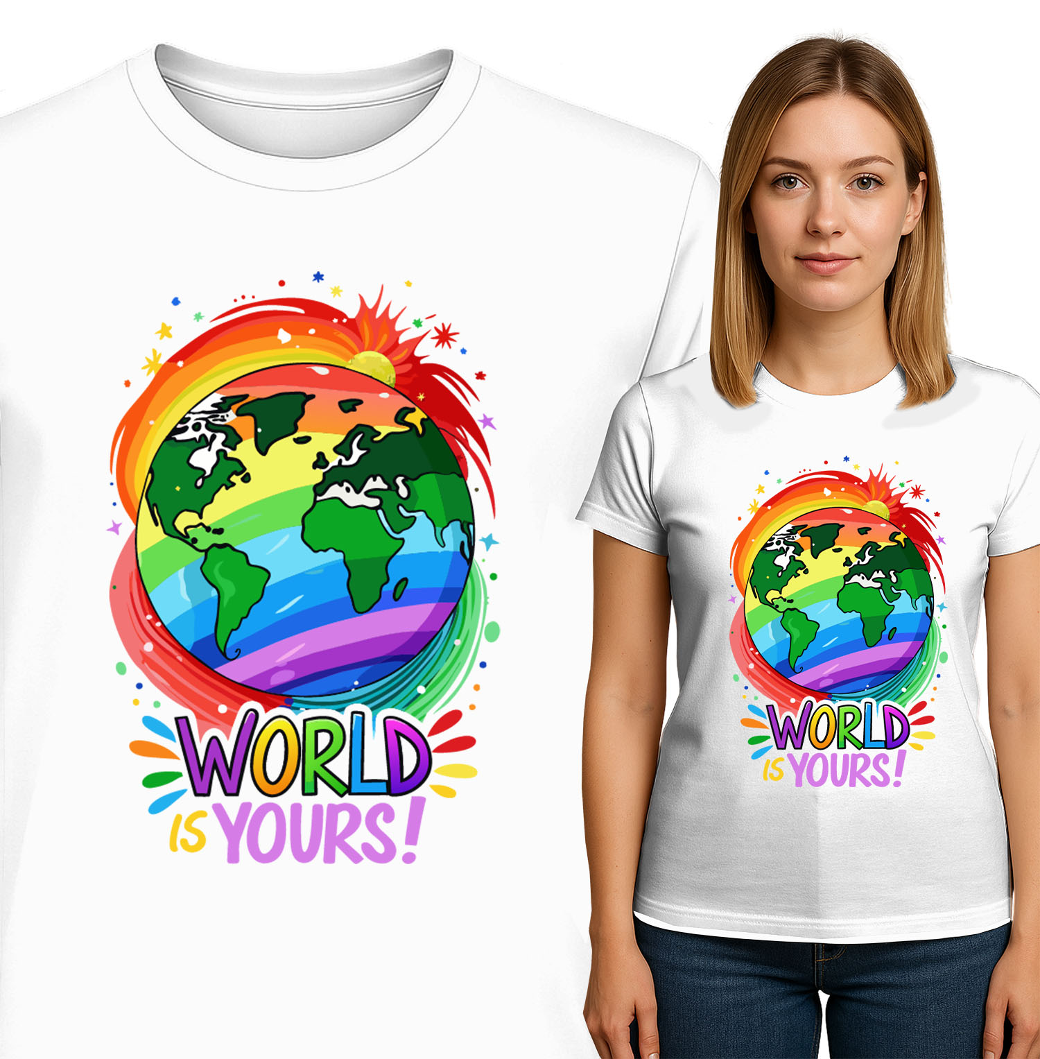 'WORLD IS YOURS'