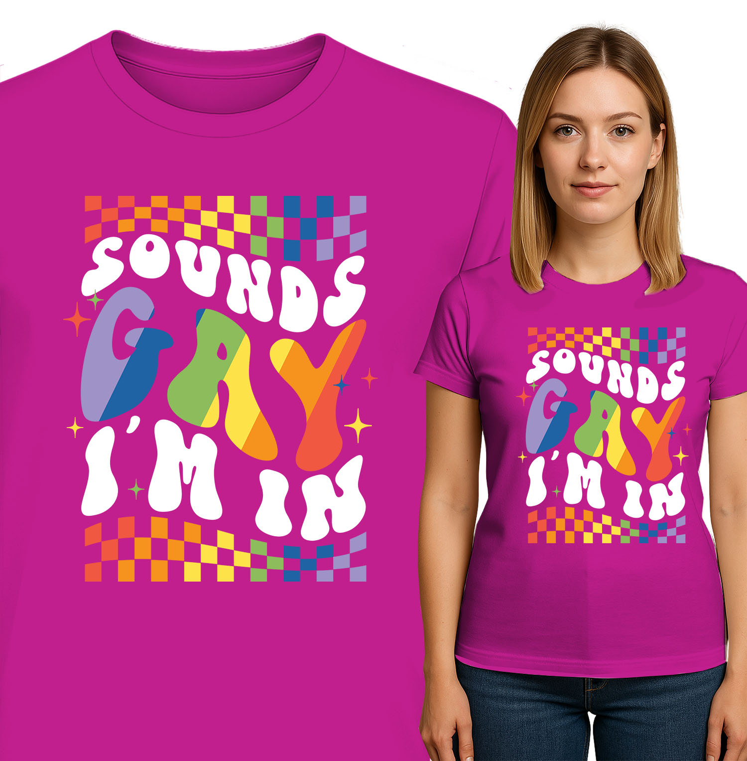 'SOUNDS GAY I'M IN'