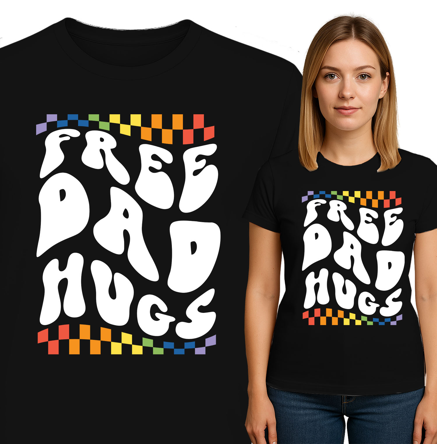 'FREE DAD HUGS'