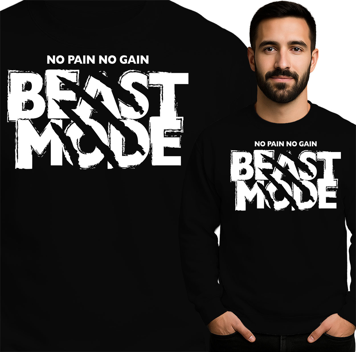 'No Pain No Gain - BEAST MODE'